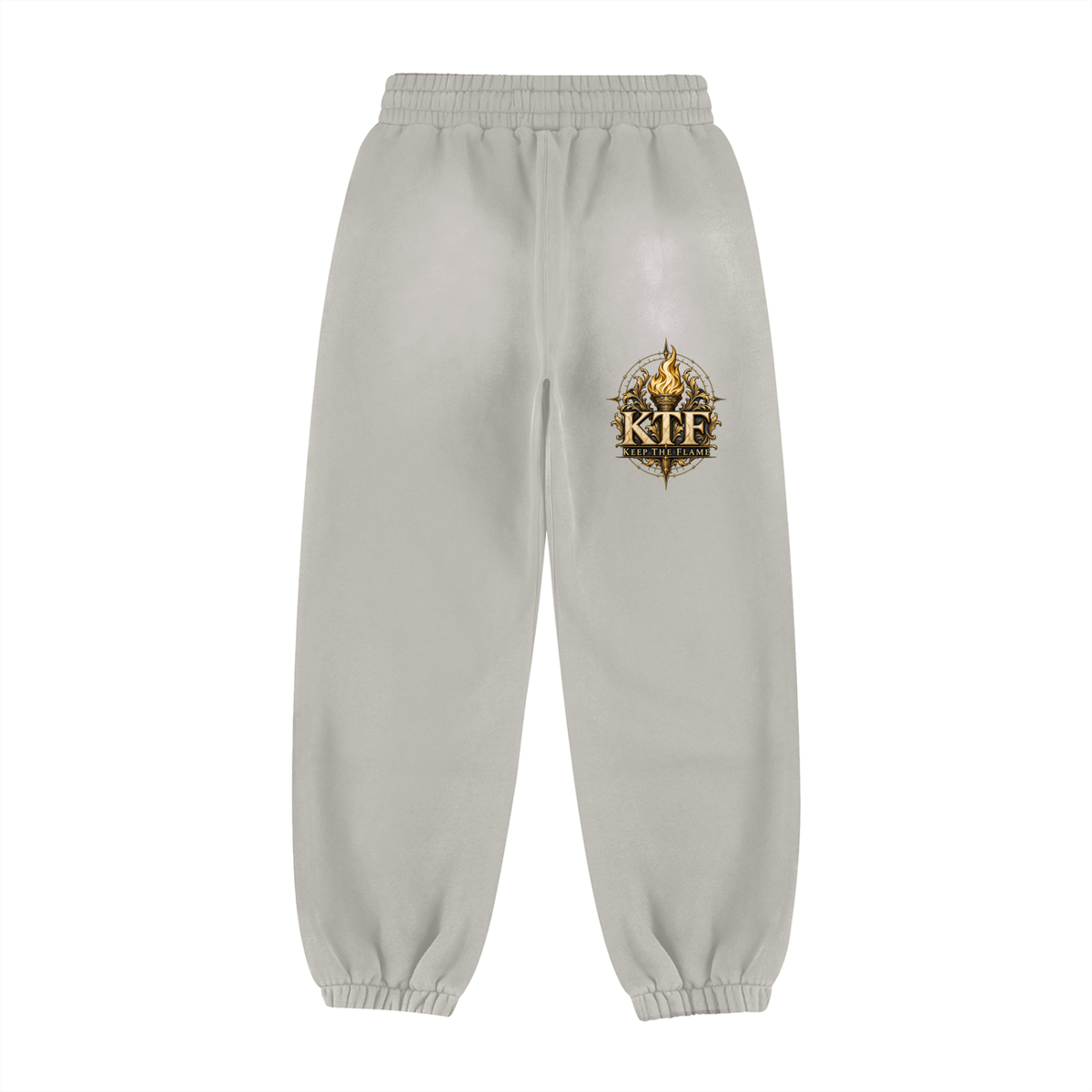 KTF Vintage-Washed Fleece Joggers
