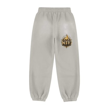 KTF Vintage-Washed Fleece Joggers