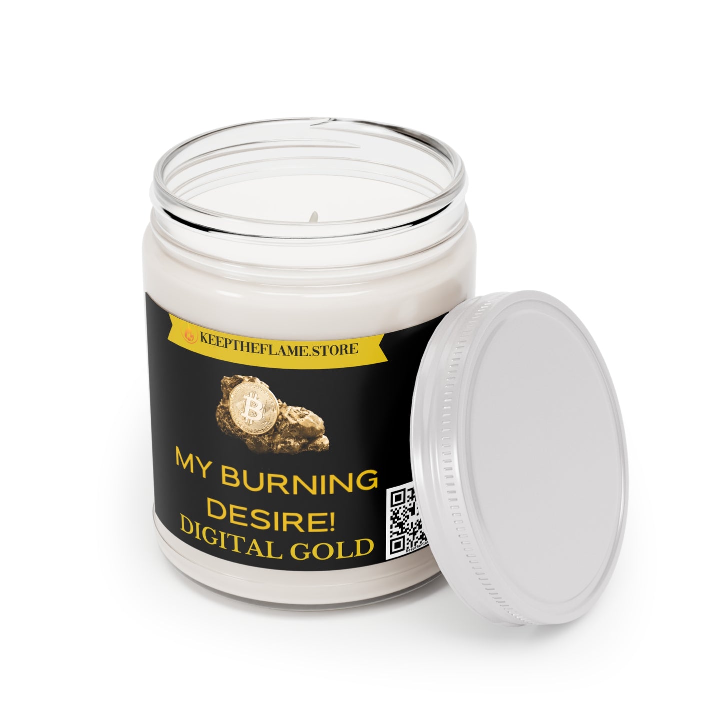 BITCOIN MY BURNING DESIRE MAGIC CANDLE