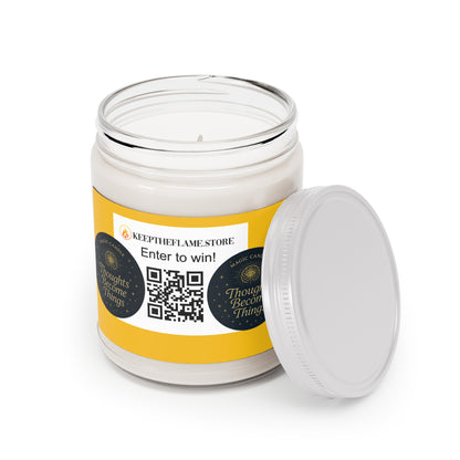 Vela mágica perfumada "Pensamientos que se convierten en cosas", 9 oz
