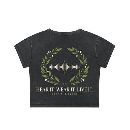 KTF Harmony — Women’s Cropped T-Shirt
