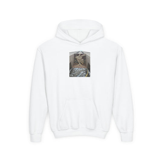 Hooded Sweatshirt with Wisdom and Knowledge Design