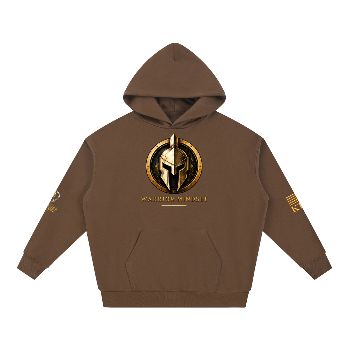 KTF Warrior Mindset Heavyweight Hoodie – Premium Edition