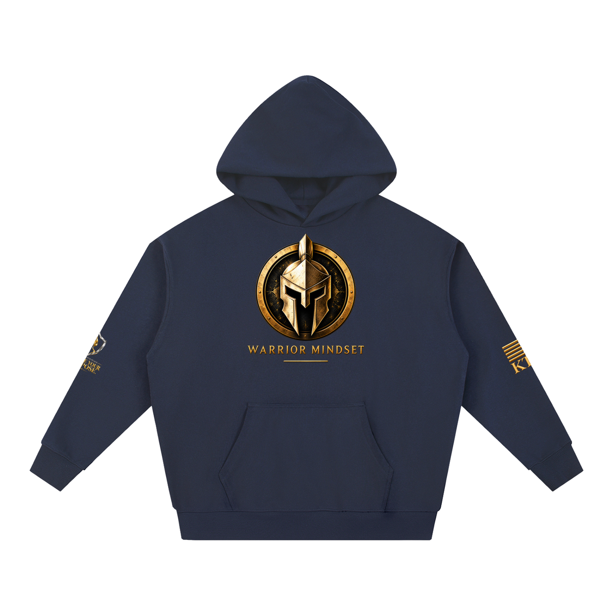 KTF Warrior Mindset Heavyweight Hoodie – Premium Edition
