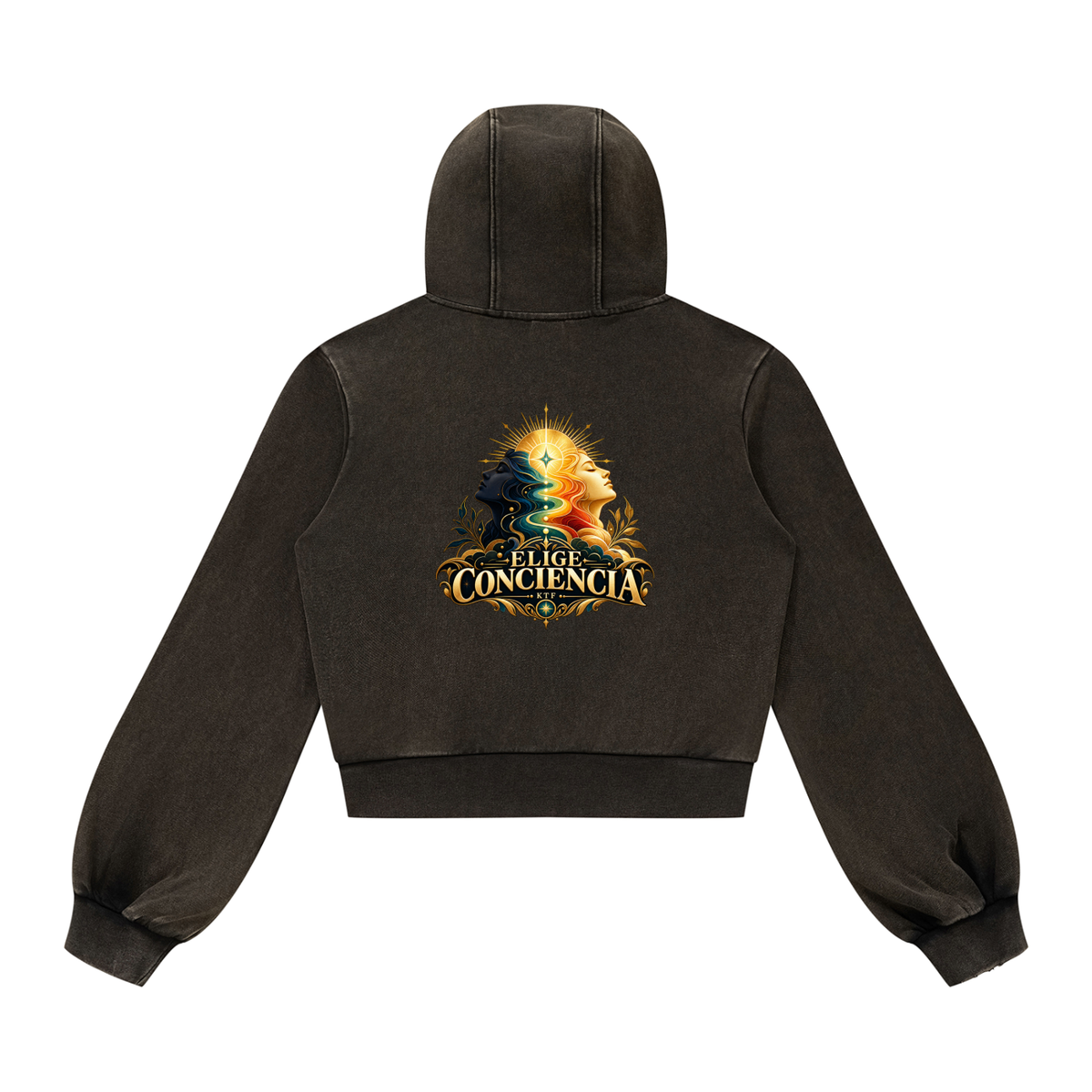 Women’s Vintage Wash Full Zip Hoodie