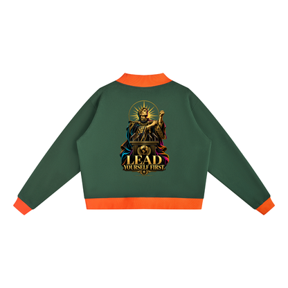 Women’s Mock Neck Crewneck Sweatshirt