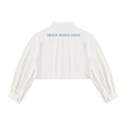 KTF Neon Miami Cropped Jacket — Hear It. Wear It. Live It.