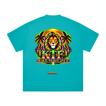 KTF Neon Lion 0010110 Heavyweight Tee