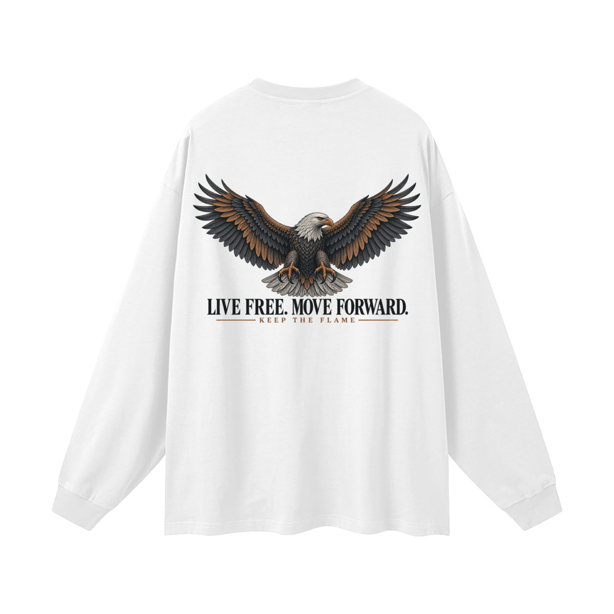 KTF Freedom — Men’s Oversized Long Sleeve Tee