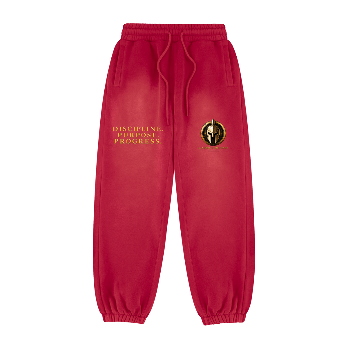 KTF Vintage-Washed Fleece Joggers
