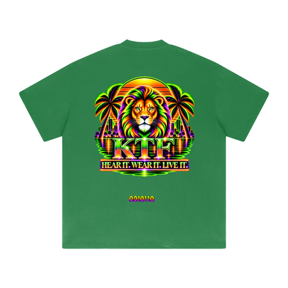 KTF Neon Lion 0010110 Heavyweight Tee