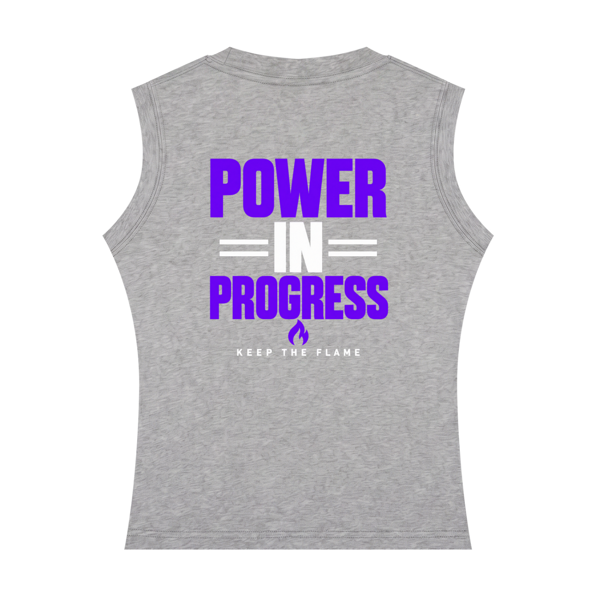 Keep The Flame — Power In Progress Women’s Tank | Violet