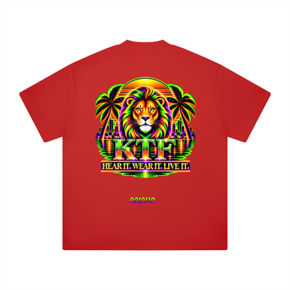 KTF Neon Lion 0010110 Heavyweight Tee