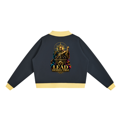 Women’s Mock Neck Crewneck Sweatshirt