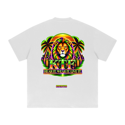 KTF Neon Lion 0010110 Heavyweight Tee