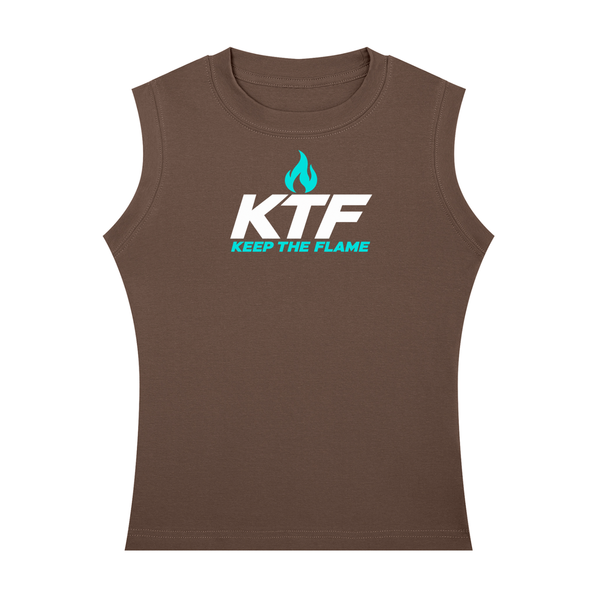 Keep The Flame — Move With Purpose Women’s Tank | Turquoise
