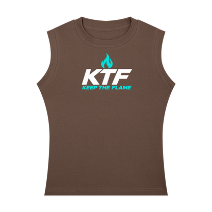 Keep The Flame — Move With Purpose Women’s Tank | Turquoise