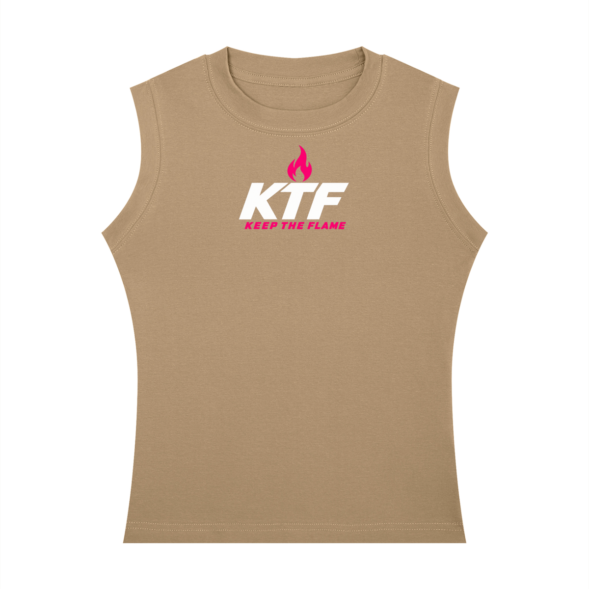 Keep The Flame — Strong On My Terms Women’s Tank | Hot Pink