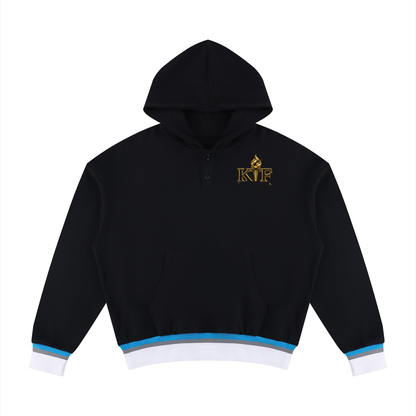 Unisex Oversized Color Block Boxy Hoodie