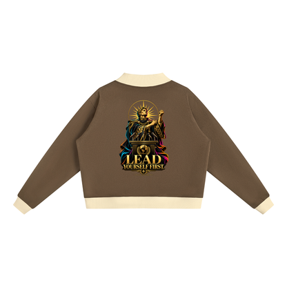 Women’s Mock Neck Crewneck Sweatshirt