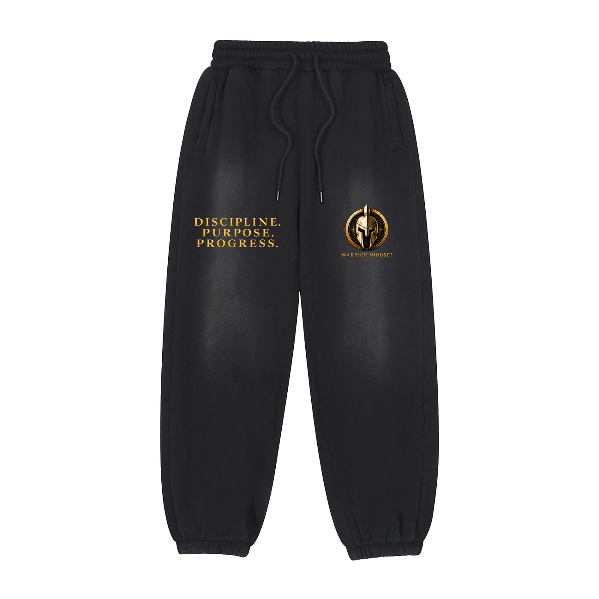 KTF Vintage-Washed Fleece Joggers