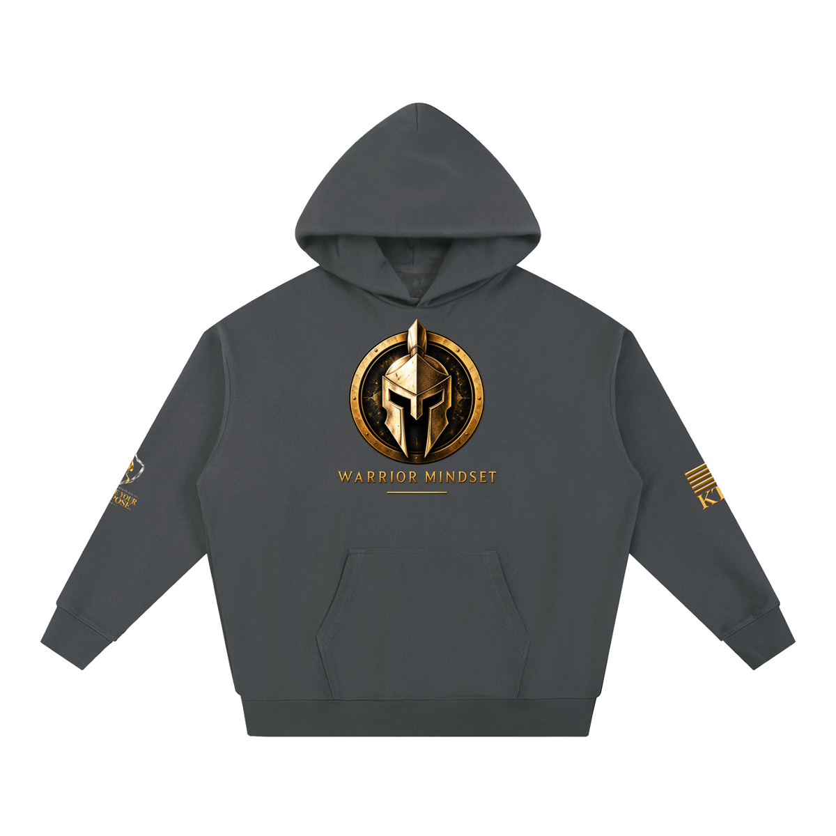 KTF Warrior Mindset Heavyweight Hoodie – Premium Edition