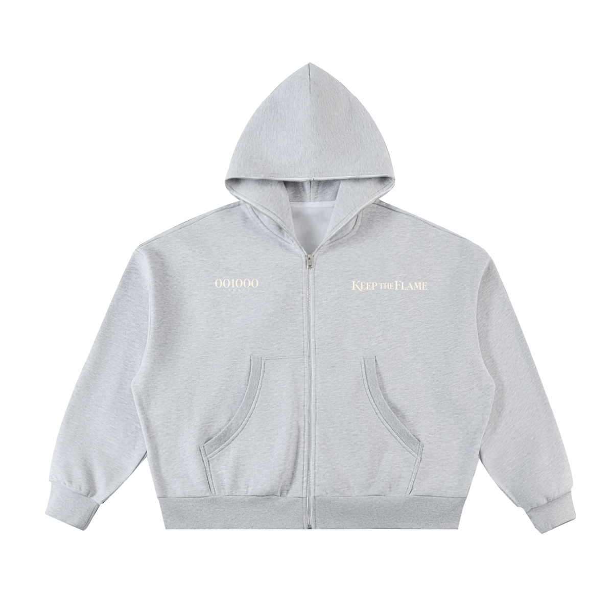 KTF Momentum — Men’s Boxy Full-Zip Hoodie