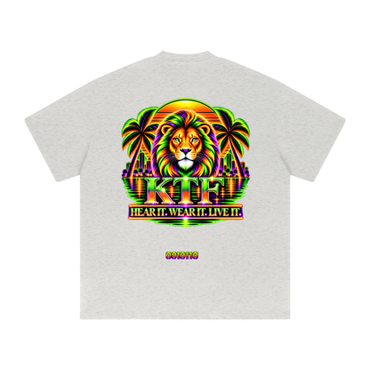 KTF Neon Lion 0010110 Heavyweight Tee