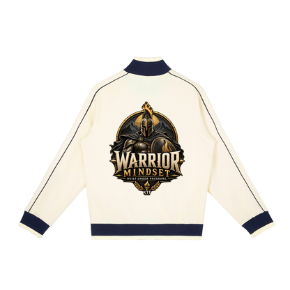 Color Block Raglan Sleeve Zip Track Jacket