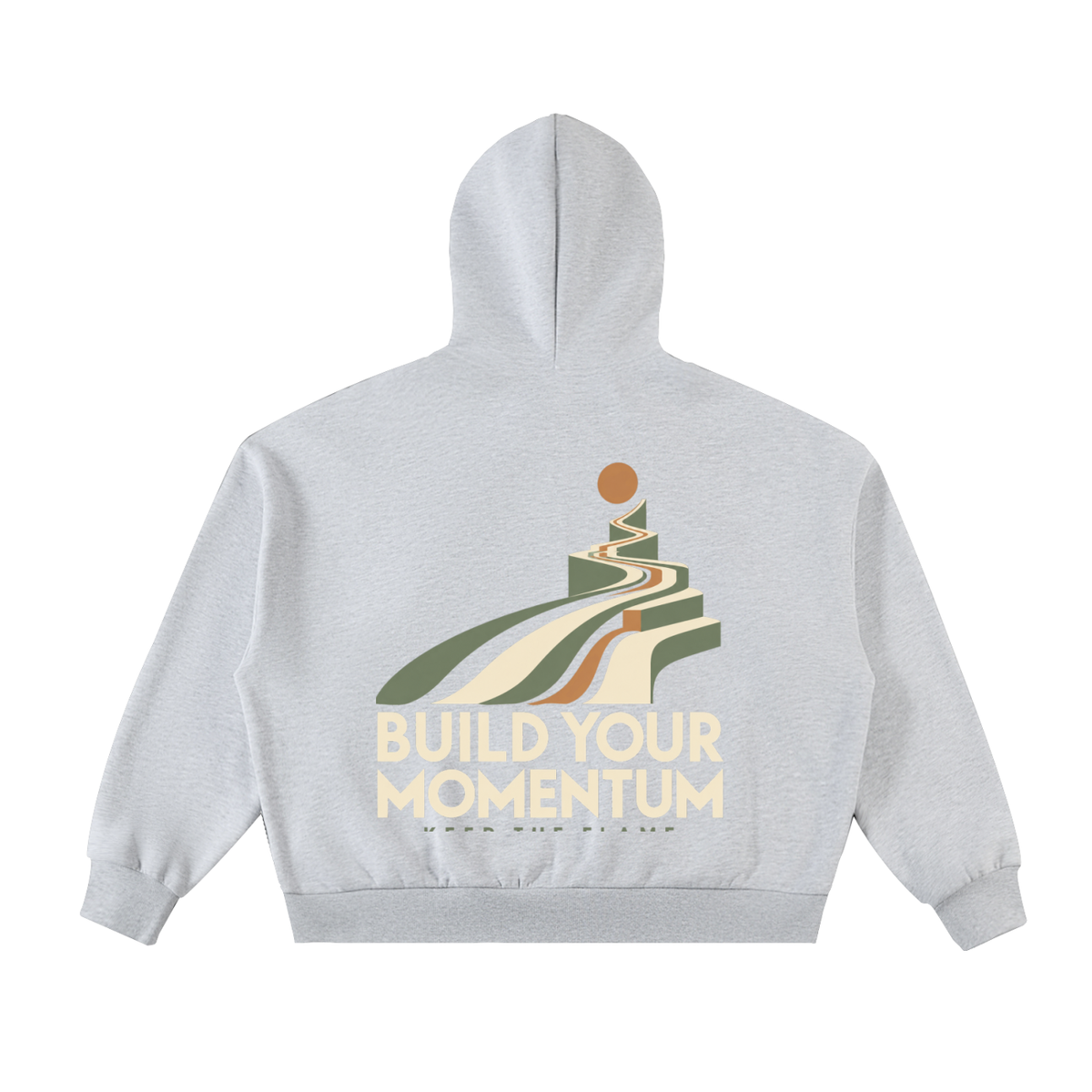 KTF Momentum — Men’s Boxy Full-Zip Hoodie