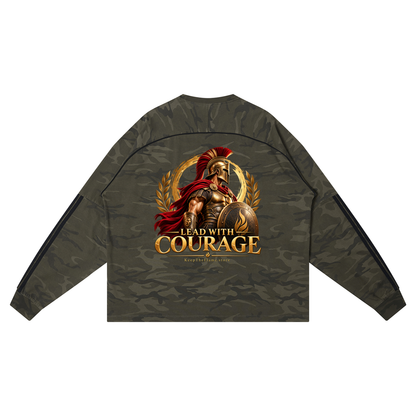 Unisex Camo Loose Long Sleeve T-Shirt