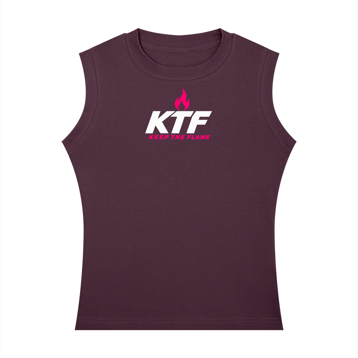 Keep The Flame — Strong On My Terms Women’s Tank | Hot Pink