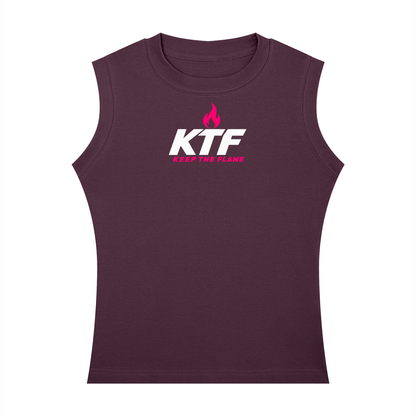 Keep The Flame — Strong On My Terms Women’s Tank | Hot Pink