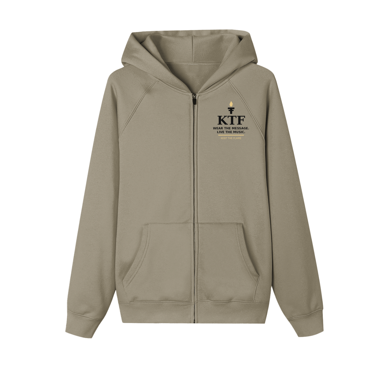 Essential Zip-up Fleece Hoodie