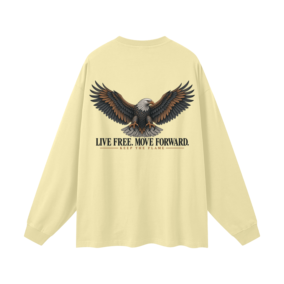 KTF Freedom — Men’s Oversized Long Sleeve Tee