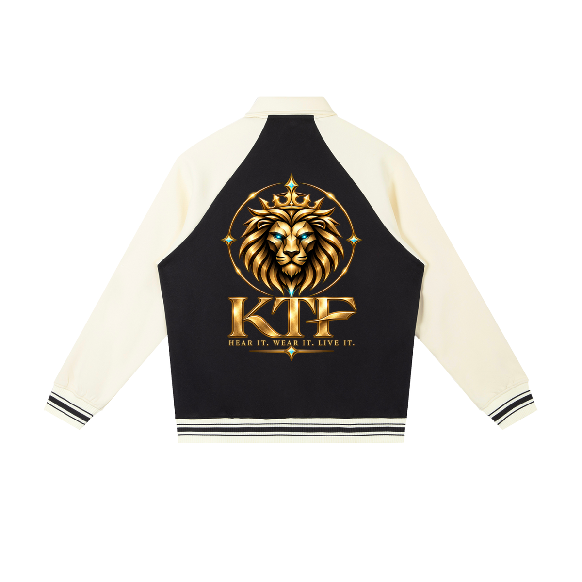 KTF Founder’s Varsity Jacket — Black & Gold