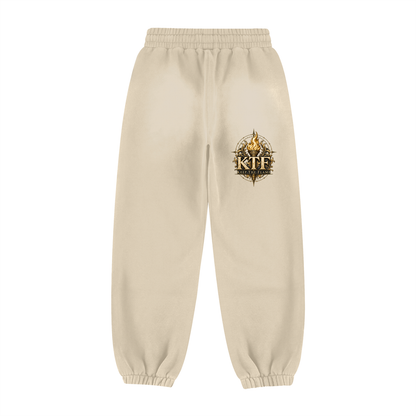 KTF Vintage-Washed Fleece Joggers
