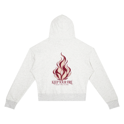 KTF Inner Fire — Women’s Cropped Hoodie
