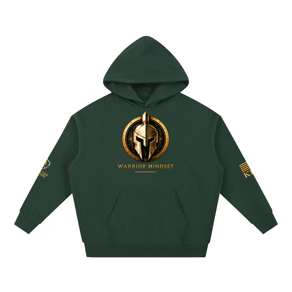KTF Warrior Mindset Heavyweight Hoodie – Premium Edition