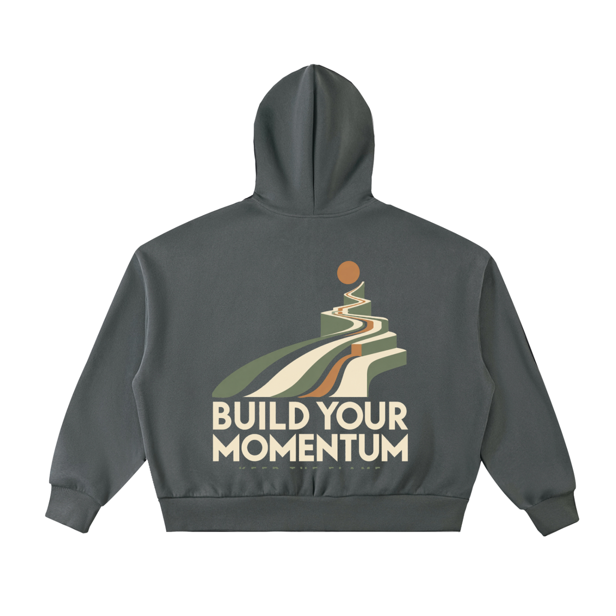 KTF Momentum — Men’s Boxy Full-Zip Hoodie