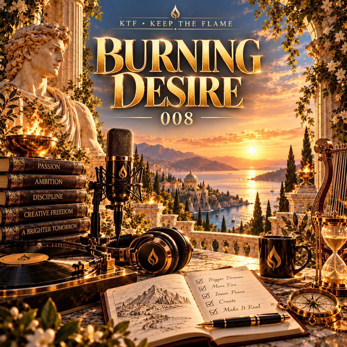 KTF #008 Burning Desire cover