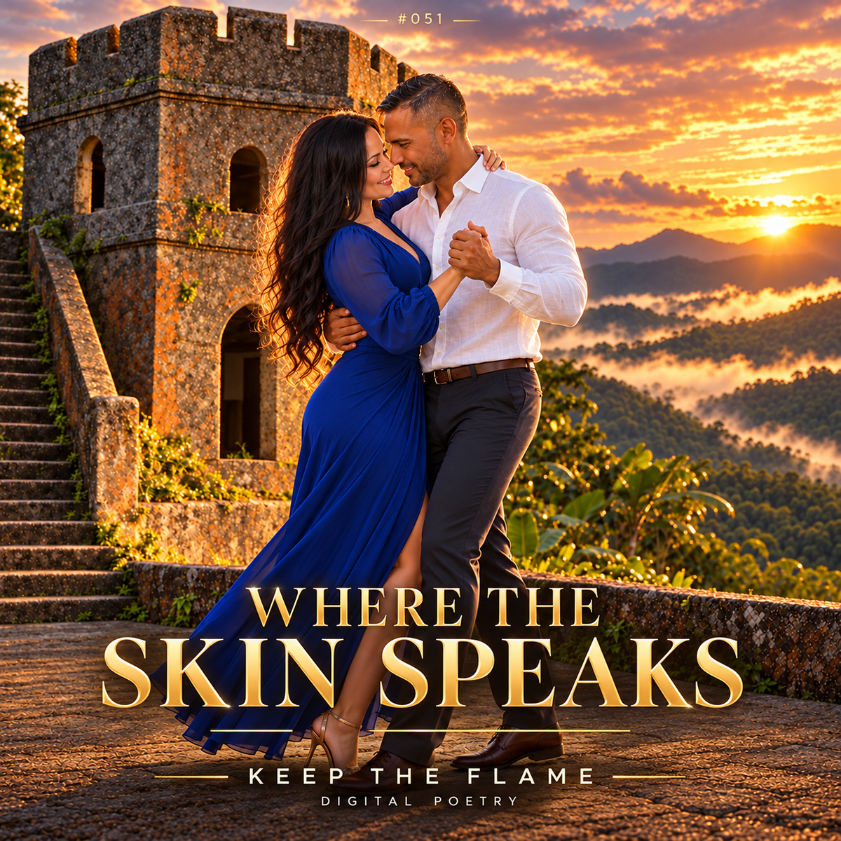 Where the Skin Speaks — Keep The Flame · Digital Poetry