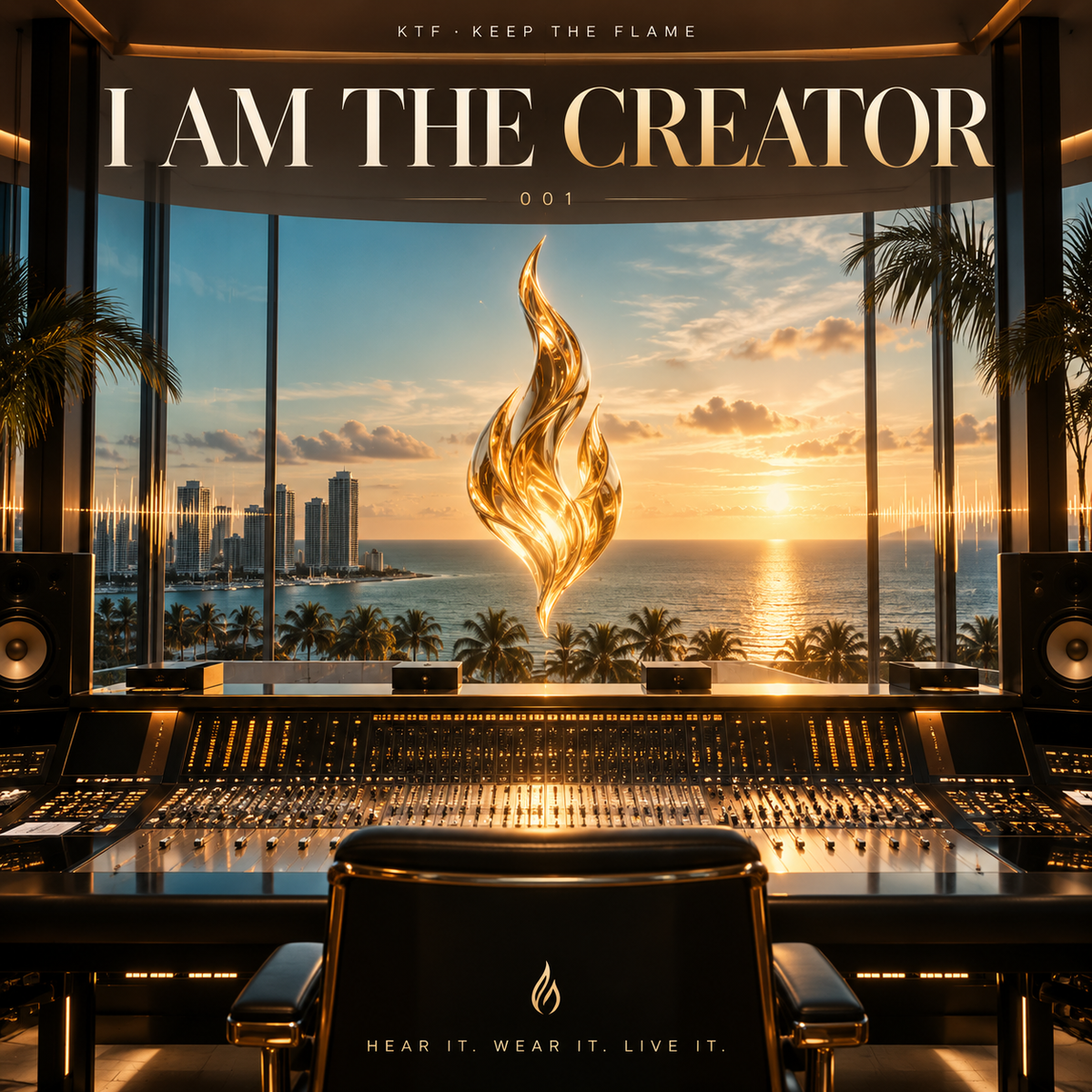 I Am the Creator — KTF contemporary Miami studio cover