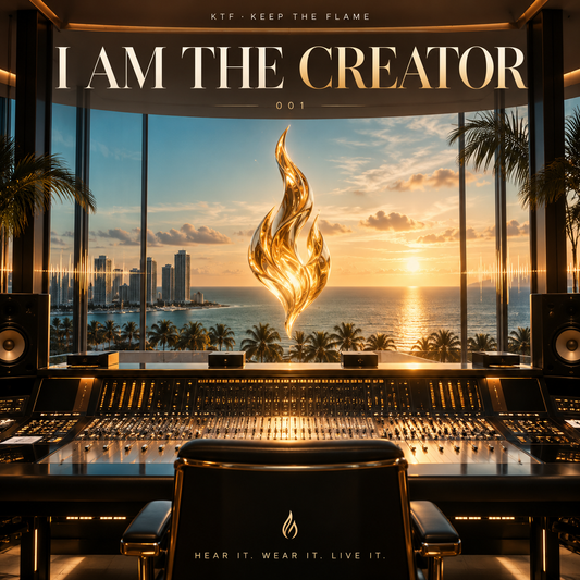 I Am the Creator — KTF contemporary Miami studio cover