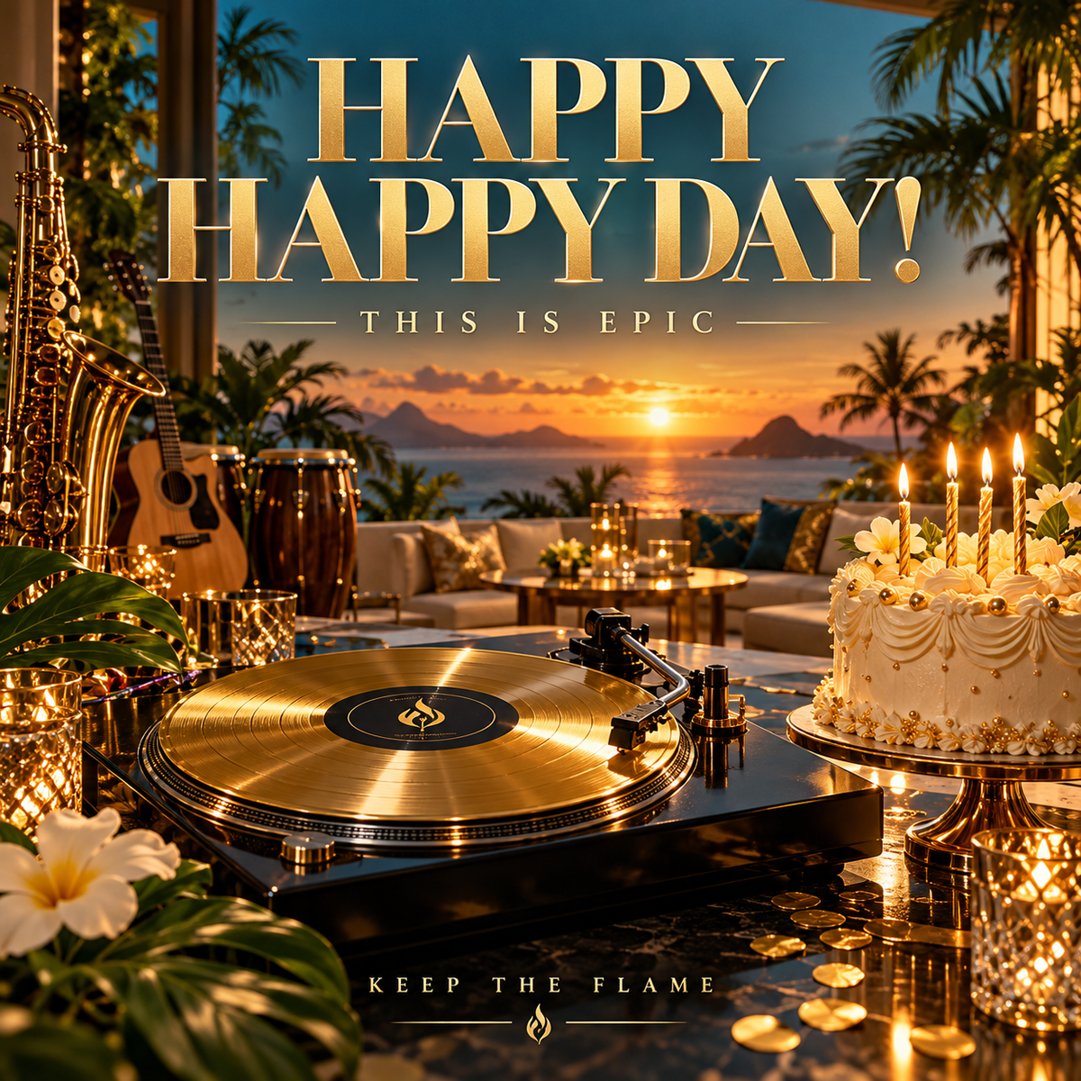 Happy Happy Day! This Is Epic — Keep The Flame