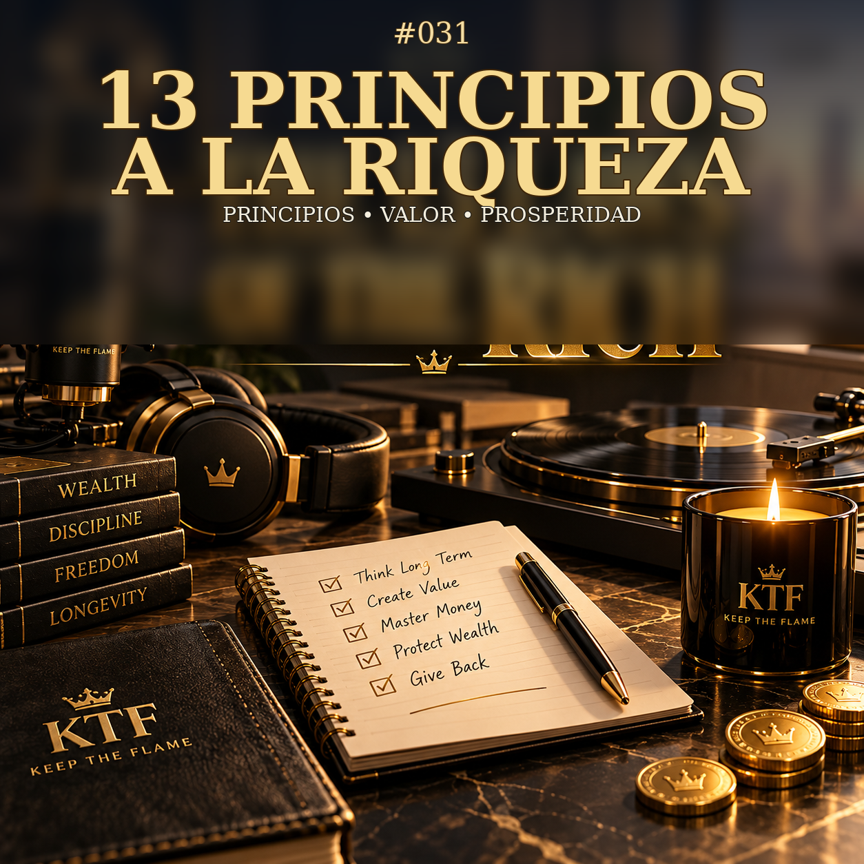 #031 13 Principios a la Riqueza — KTF preview de 1 minuto